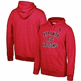 Atlanta Falcons Mitchell & Ness Team History Pullover Hoodie Red,baseball caps,new era cap wholesale,wholesale hats